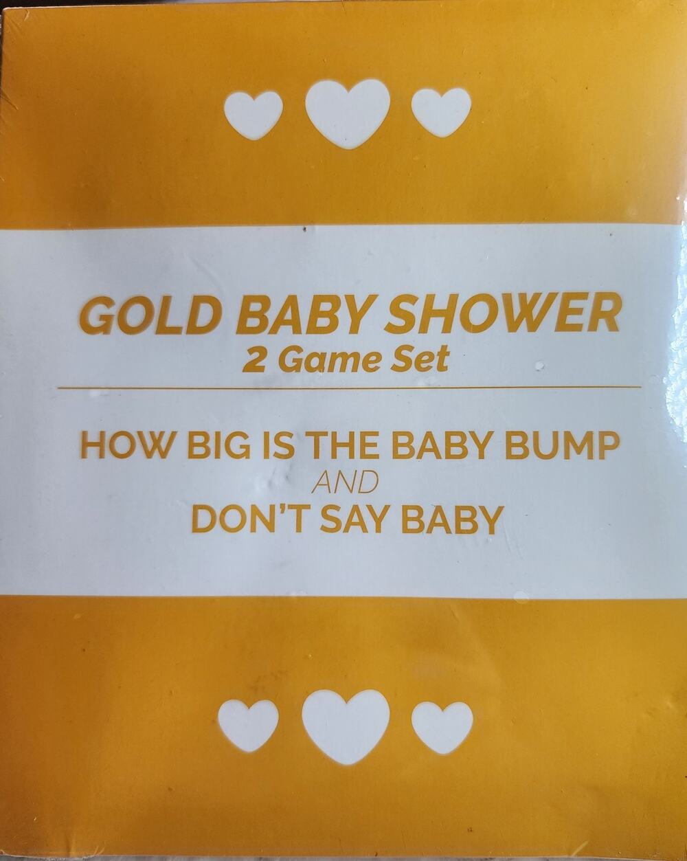 Party Hearty Gold 2-Game Set: "How Big is the Baby Bump" & "Don't Say Baby"